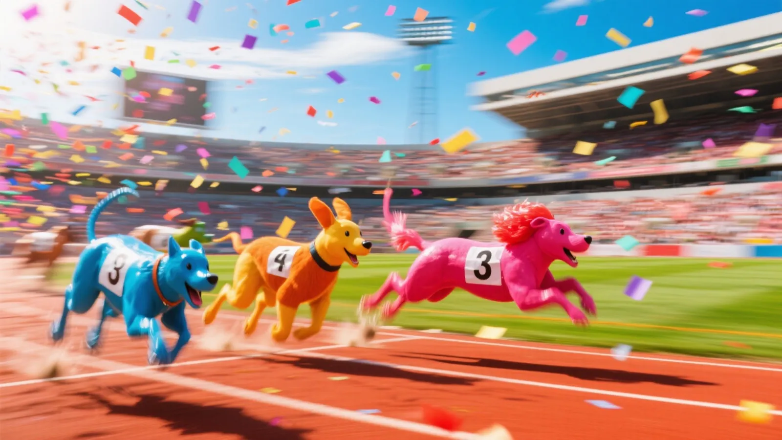 Animal Match 动物运动会 - 实时赛况与互动抽签